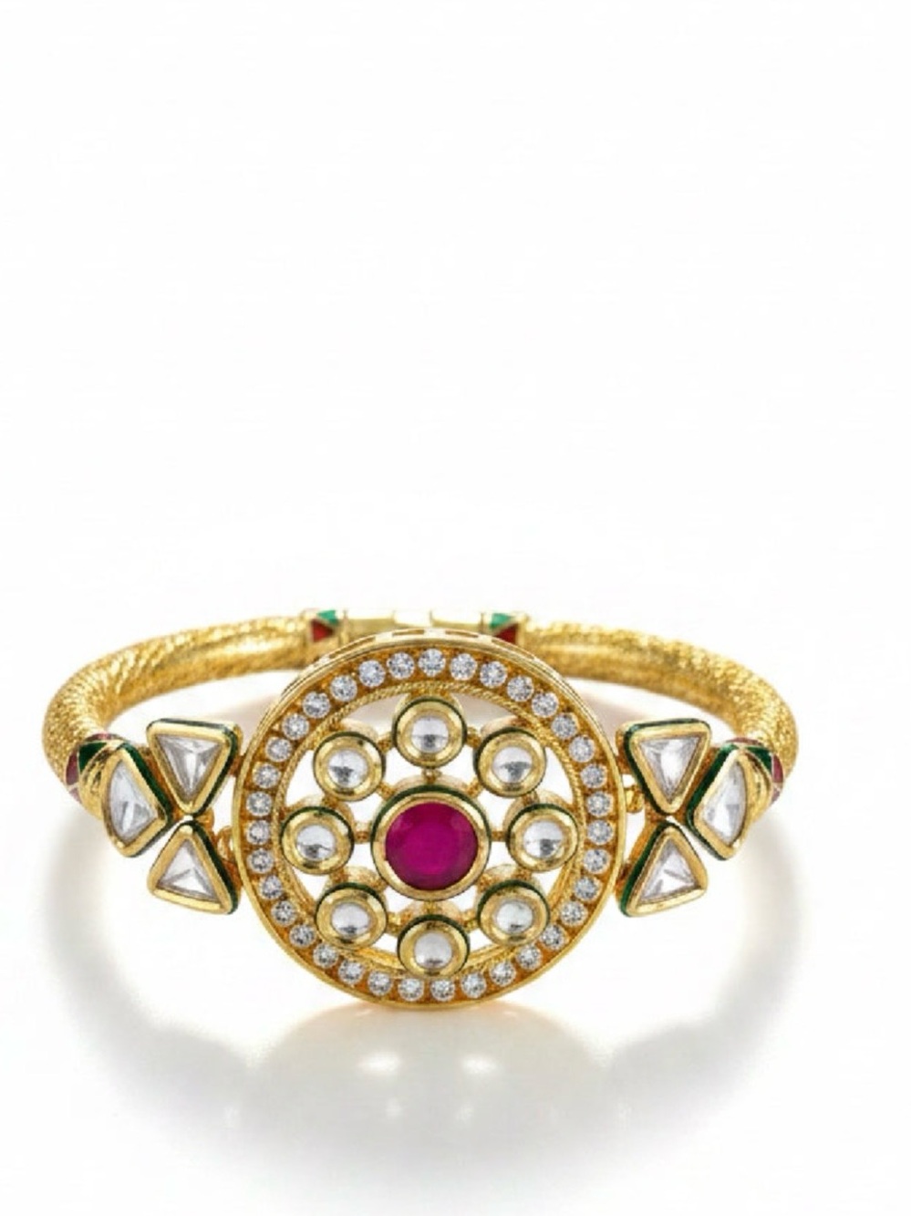 Kundan Bangle. - Picture 2 of 4